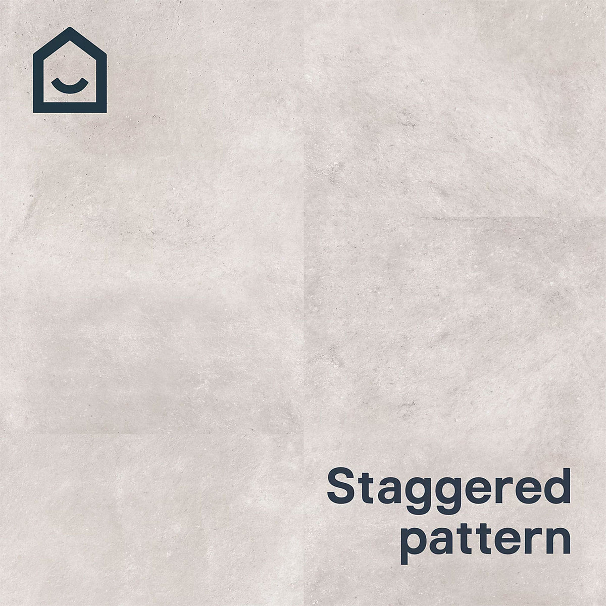 Composite Click Flooring White Concrete Effect Water Resistant Modern 1.95m² - Image 3