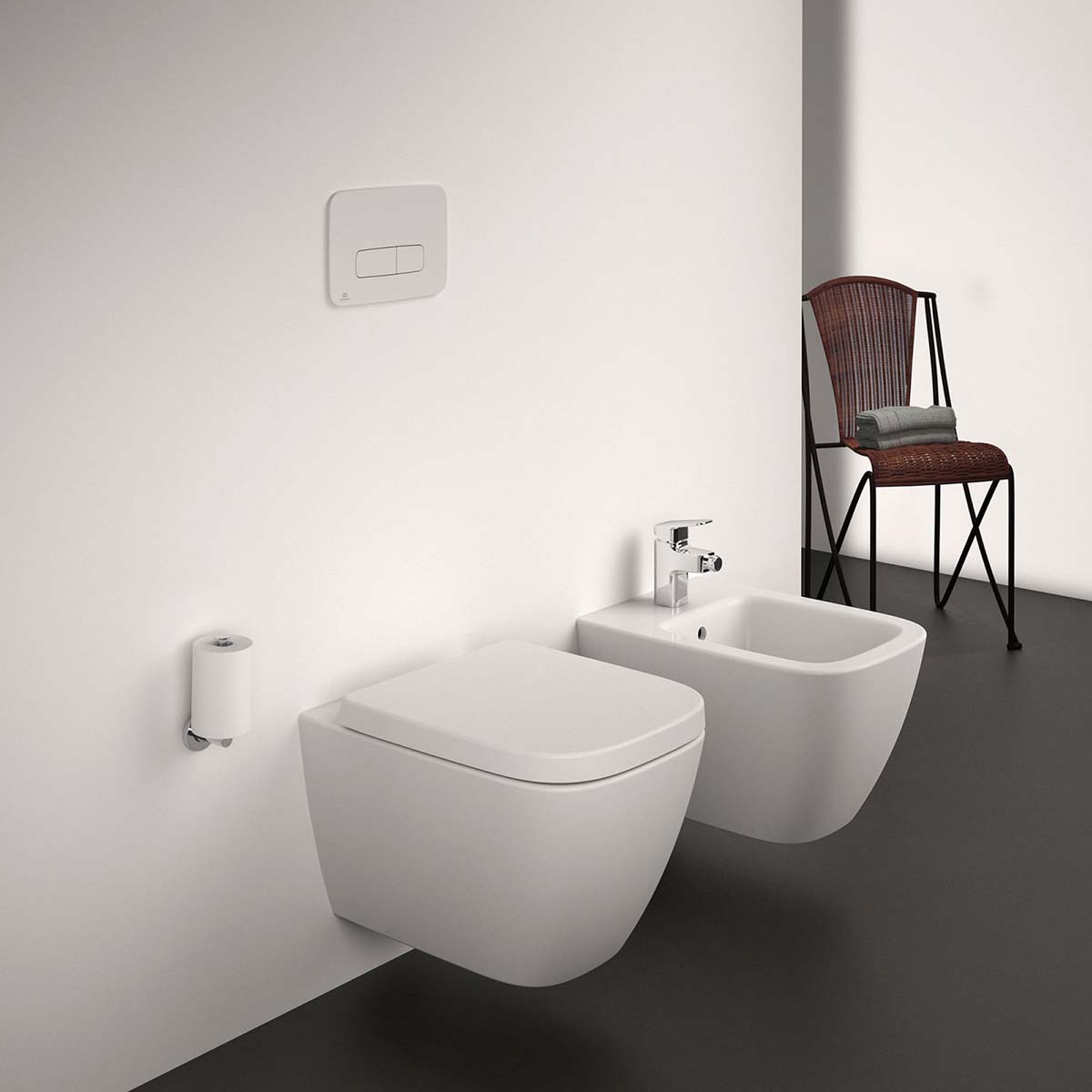 Ideal Standard Toilet Seat Soft Close Quick Release White Bottom Fix Compact - Image 4