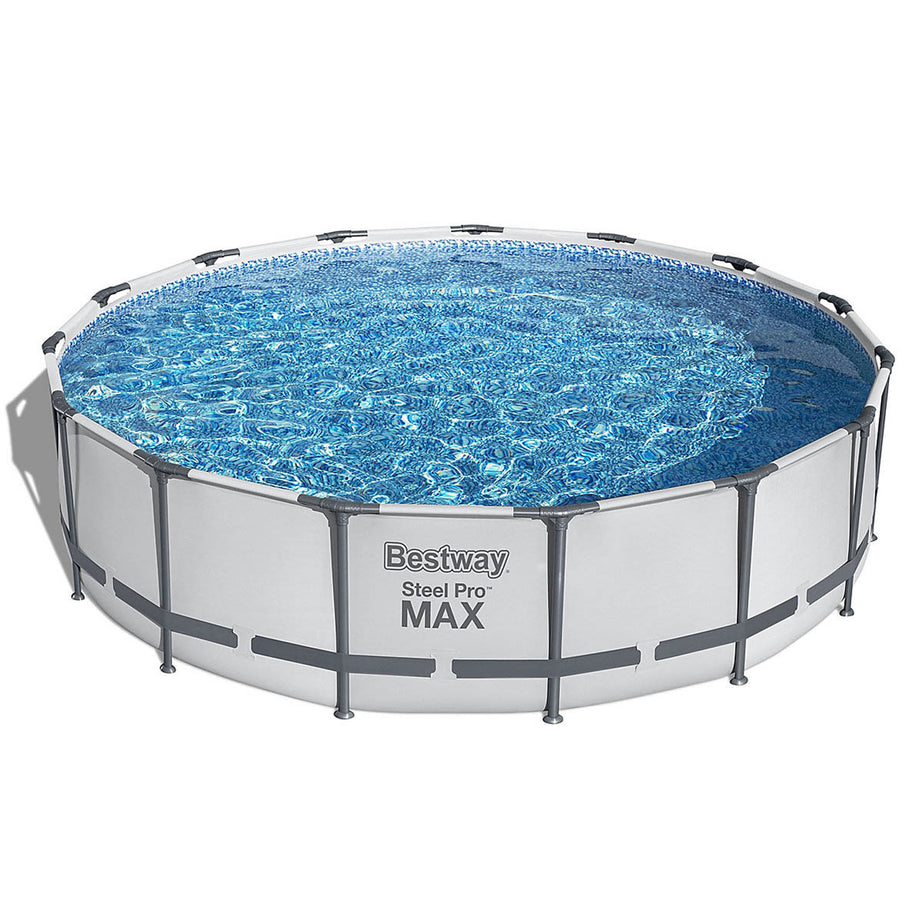 Bestway Swimming Pool Set Pro MAX Steel Above Ground Round (L) 1.07m x (H) 457cm - Image 2