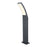 Outdoor Post Light 1 Lamp Integrated LED Warm White Aluminium Dark Grey (H)600mm - Image 4