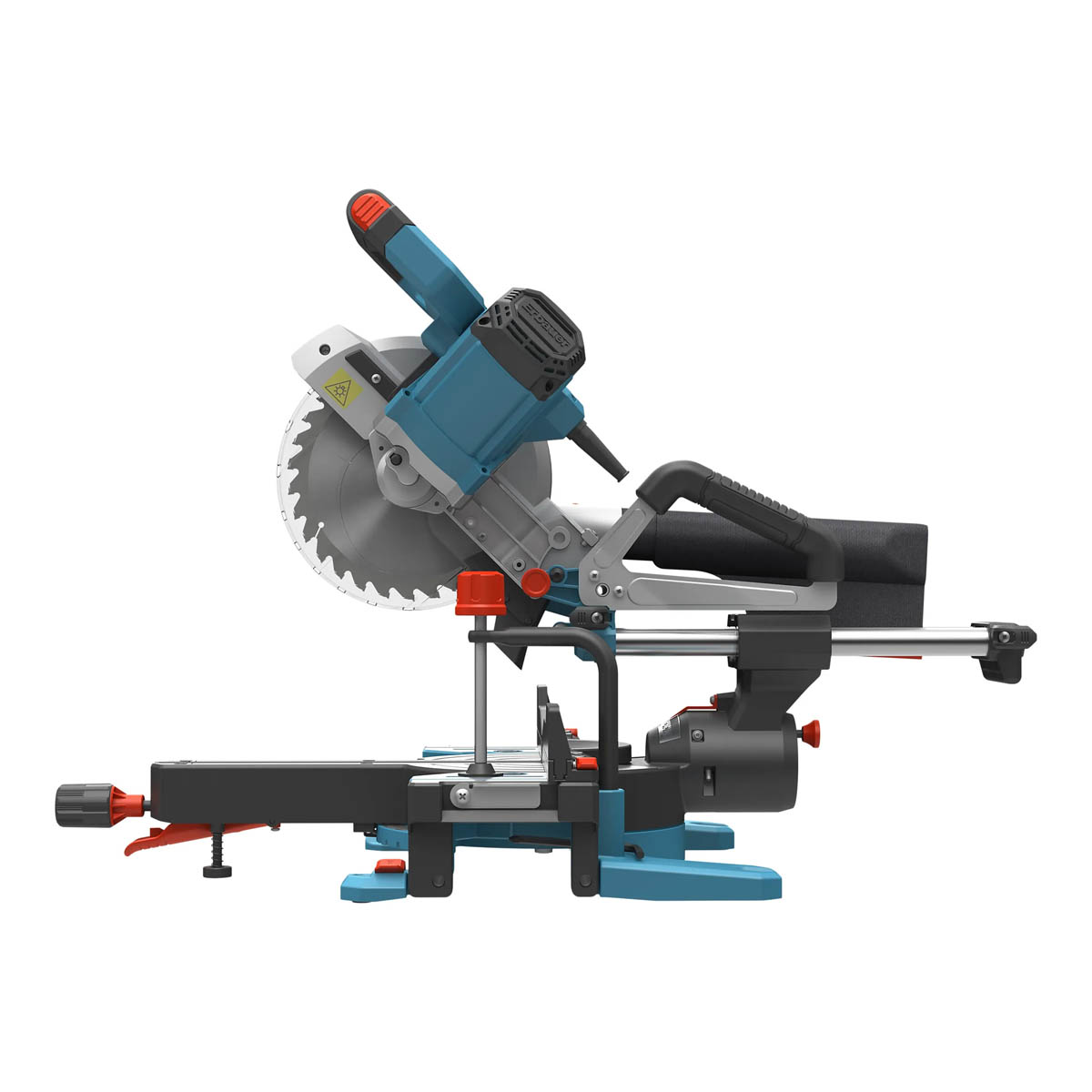 Erbauer Mitre Saw Sliding 216mm ERB1073MSW Double Bevel Radial Compact 1400W - Image 2