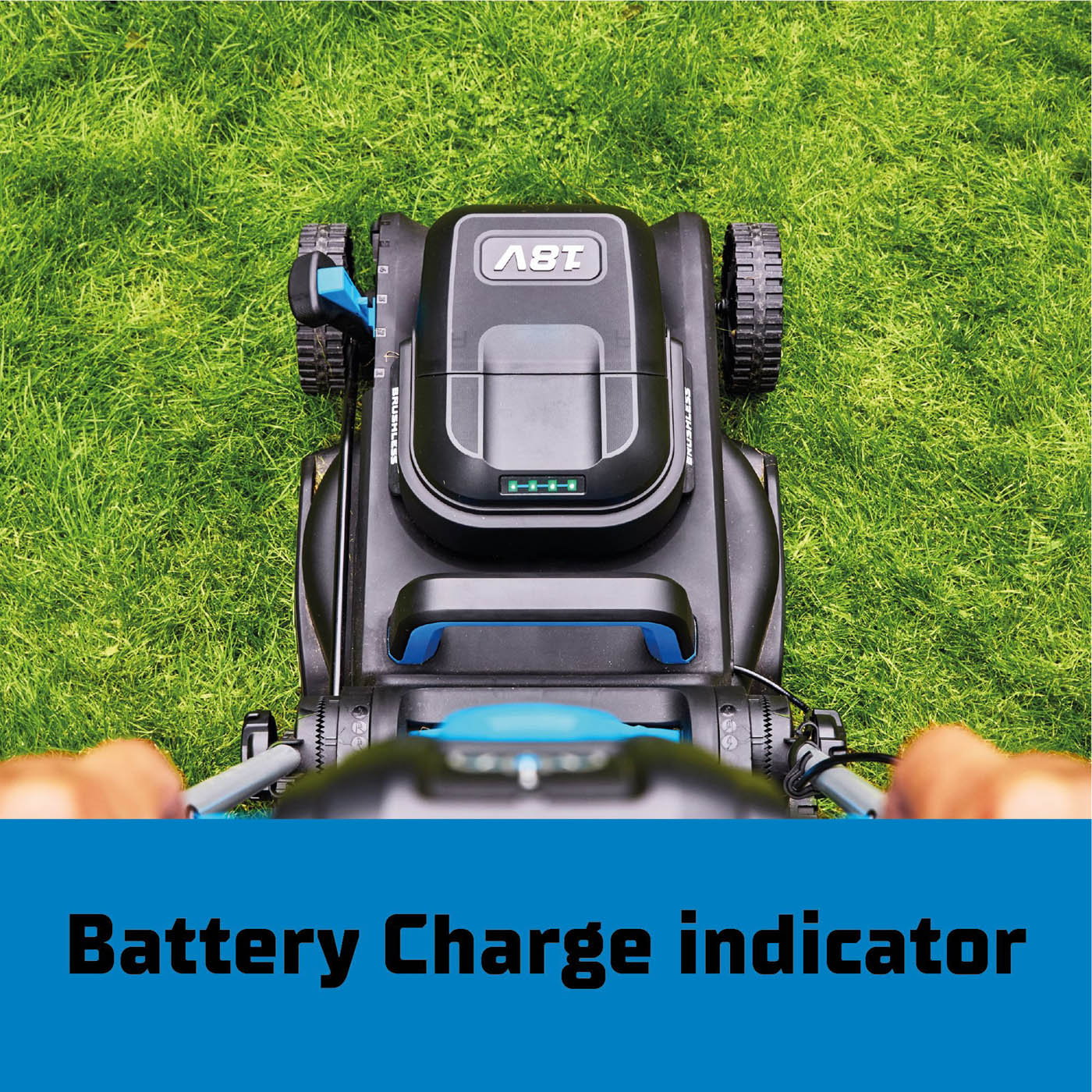 Mac Allister Lawnmower Cordless 18V 5Ah 	Li-ion MCI1189LWM 34cm Grass Cutter - Image 8
