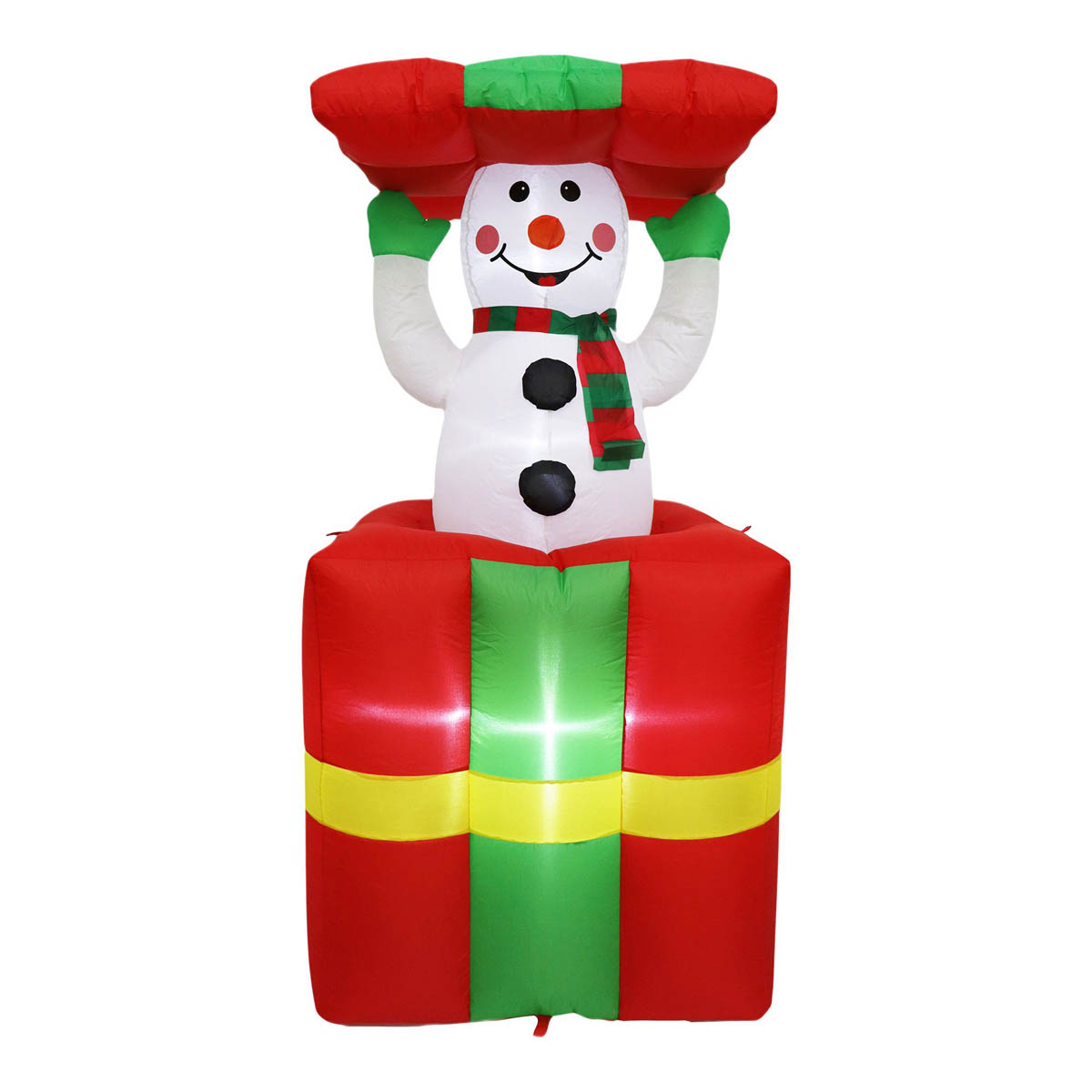 LED Christmas Snowman Inflatable (H)1.52m - Image 1