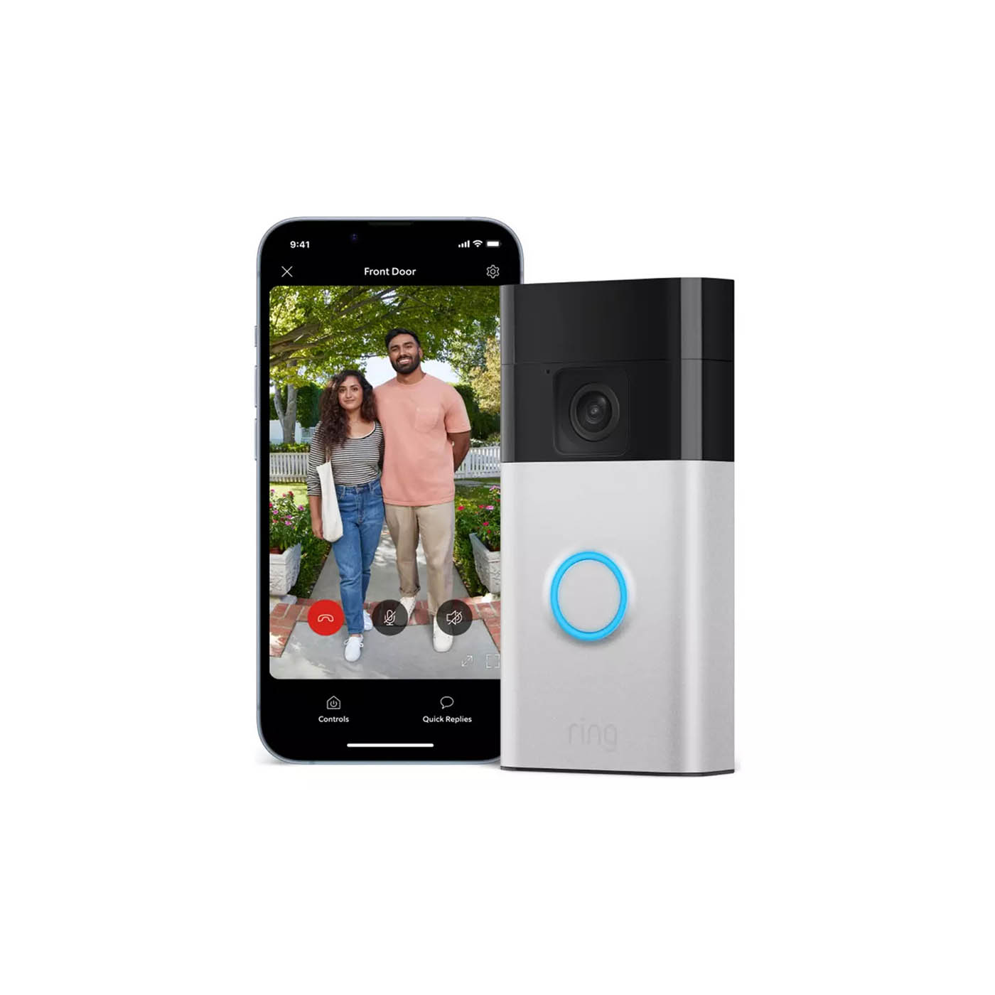 Ring Battery Video Doorbell Pro Home Security Weatherproof Night Vision - Image 3