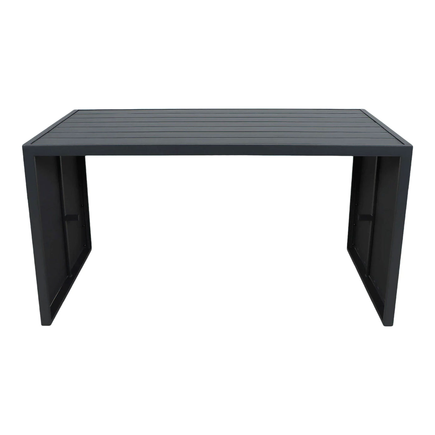 Inca Grey Metal 4 Seater Modular Dining Set Outdoor Garden Furniture - Image 3