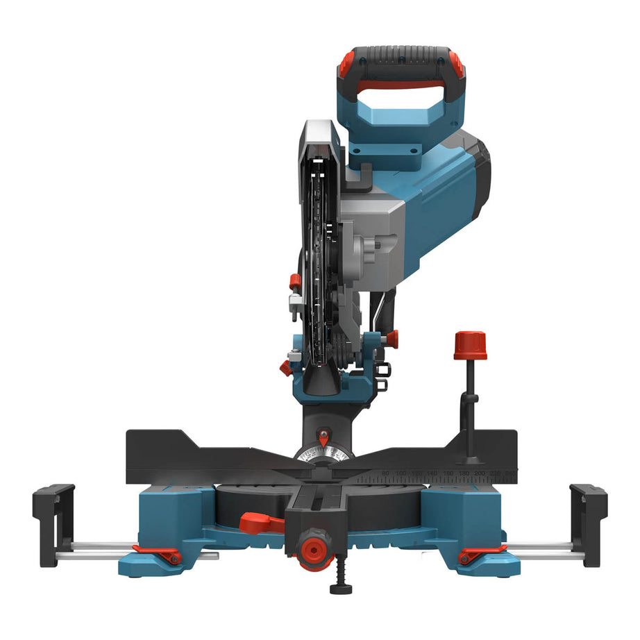 Erbauer Mitre Saw Sliding 254mm MMIS210-A Double Bevel Radial Compact 1800W - Image 5