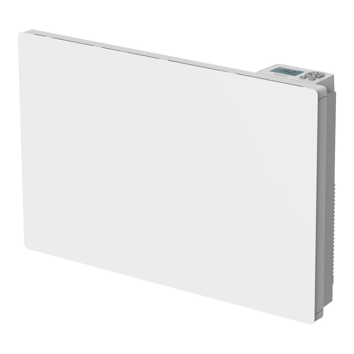 Electric Panel Heater Radiator White Timer Wall Mounted Thermostat (H)45x(W)69cm - Image 1