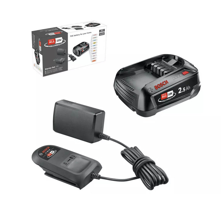 Bosch Battery And Charger Set AL 18V-20 18V 2.5 Ah Lithium-Ion Power For ALL - Image 2