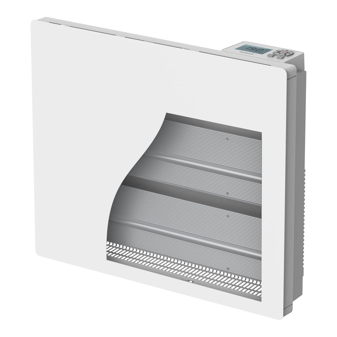 Amino Panel Heater Electric White Radiator Wall Mounted 1000W (H)45 x (W)54cm - Image 5