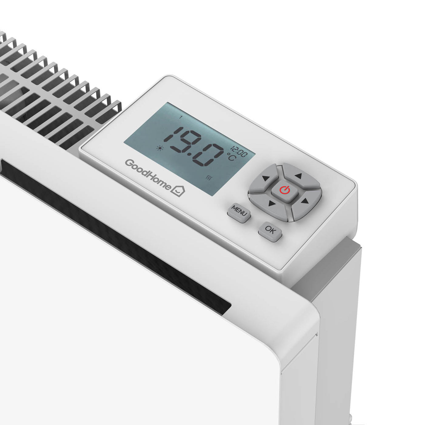 Amino Panel Heater Electric White Radiator Wall Mounted 1000W (H)45 x (W)54cm - Image 6