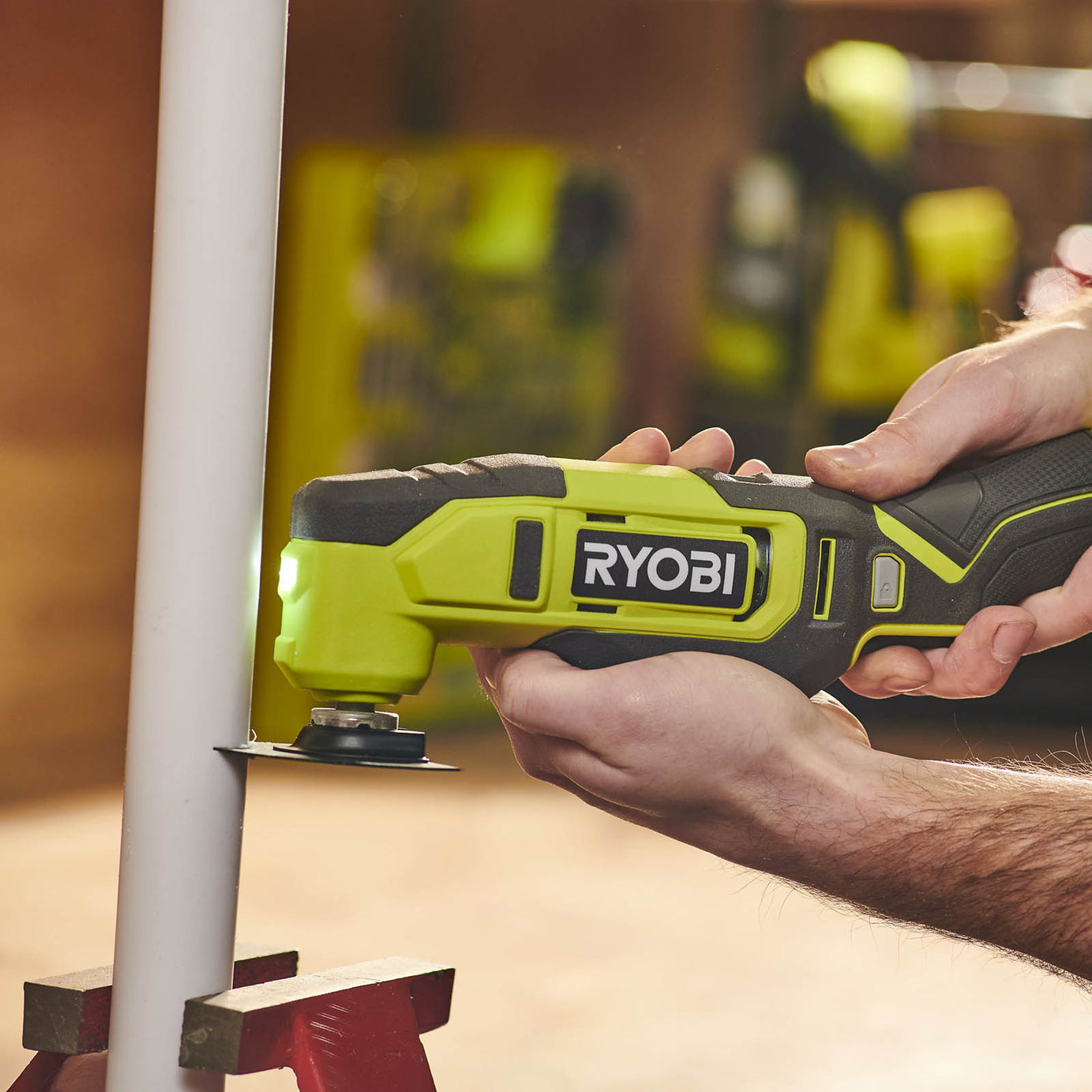 Ryobi Multi Tool Cordless 18V Li-Ion RMT18-0 Variable Speed Compact Body Only - Image 2