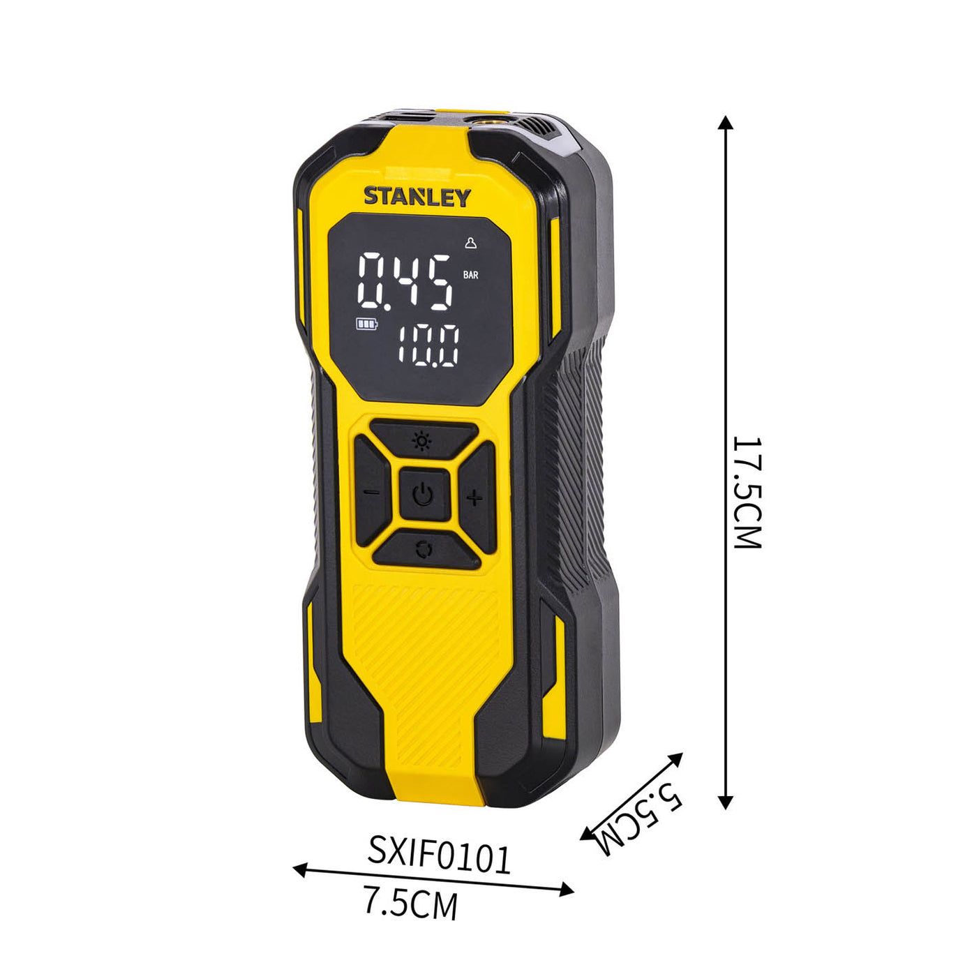 Stanley Tyre Inflator Cordless Digital Ergonomic Portable Pump Car Bike 11.1V - Image 3