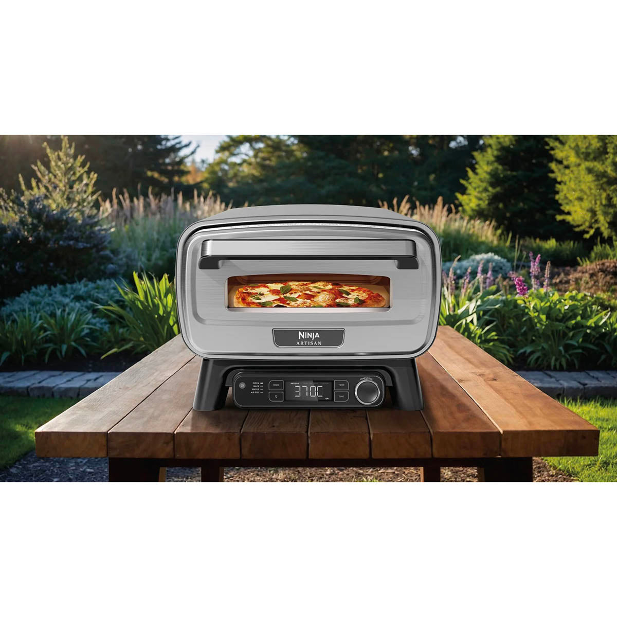 Ninja Outdoor Pizza Oven And Air Fryer Electric MO201UK Portable Garden Cooker - Image 2