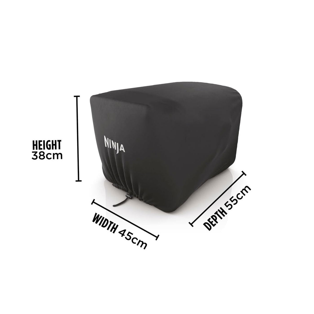 Ninja Woodfire Pizza Oven Cover OO101UK Outdoor Waterproof Heavy Duty Black - Image 2