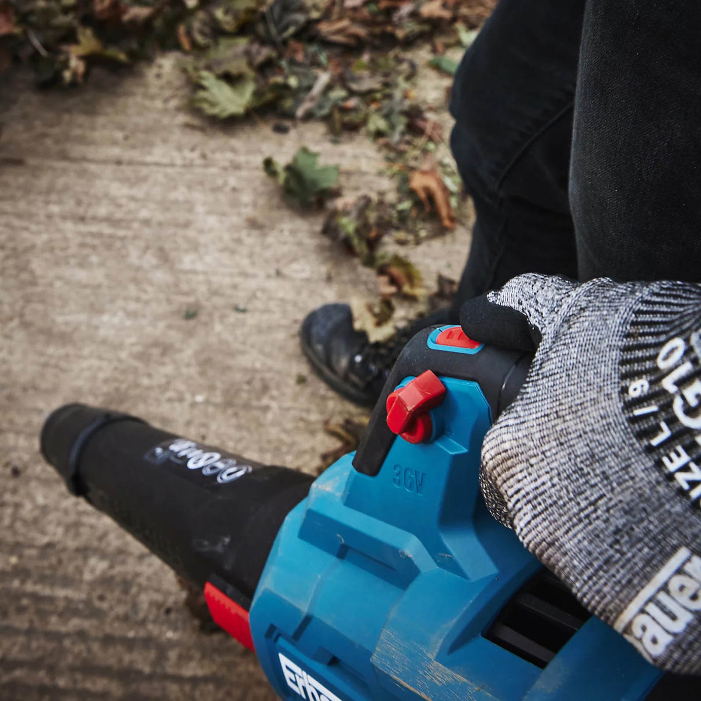 Erbauer Brushless Cordless Blower 36V EXT Bare Tool ERT1028GBL - Image 5