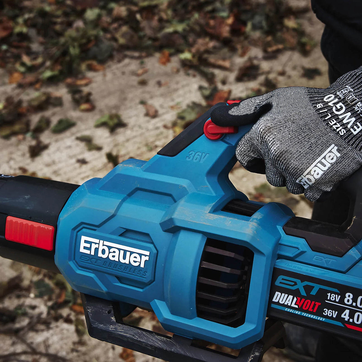 Erbauer Brushless Cordless Blower 36V EXT Bare Tool ERT1028GBL - Image 6