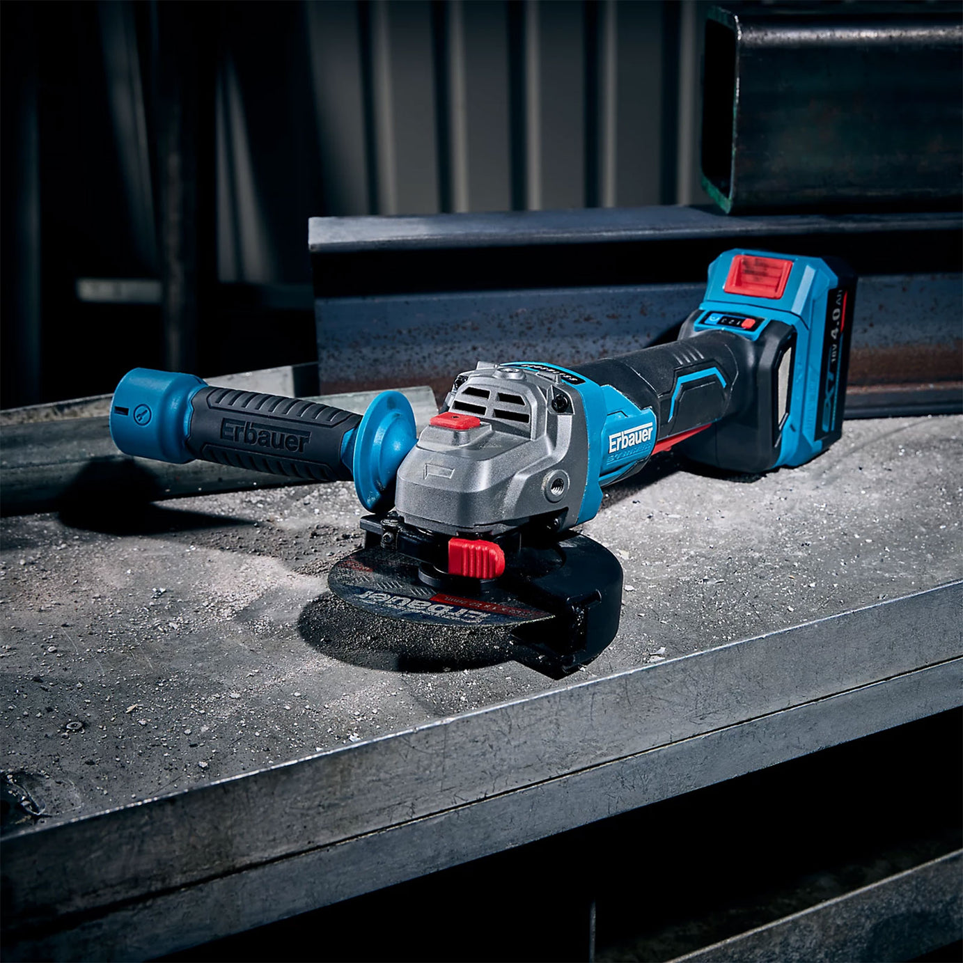 Erbauer Elite EXT 18V Brushless 125mm Angle Grinder Bare Tool ERI1084GRD - Image 3