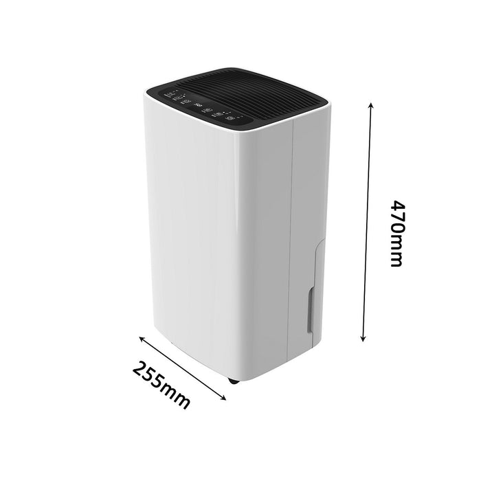 Smart Dehumidifier 2L White Hepa For Moisture Mould Extraction 3 Modes 185W - Image 3