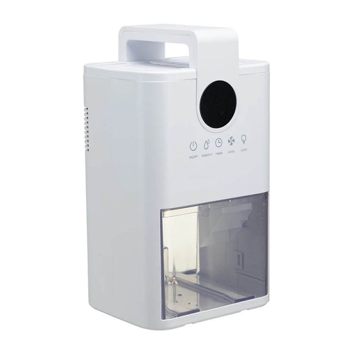 TCP Dehumidifier Mini White TCPWHDEHUM40001 Quiet Lightweight Portable 0.25L - Image 1