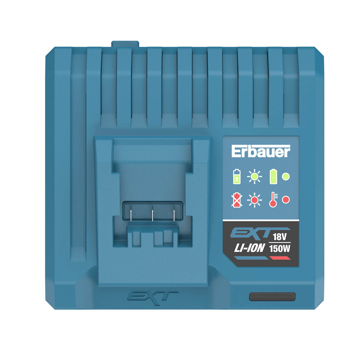 Erbauer Battery Charger Standard 6A Li-Ion EXT Keep Cool LED Indicator 230-240V - Image 3