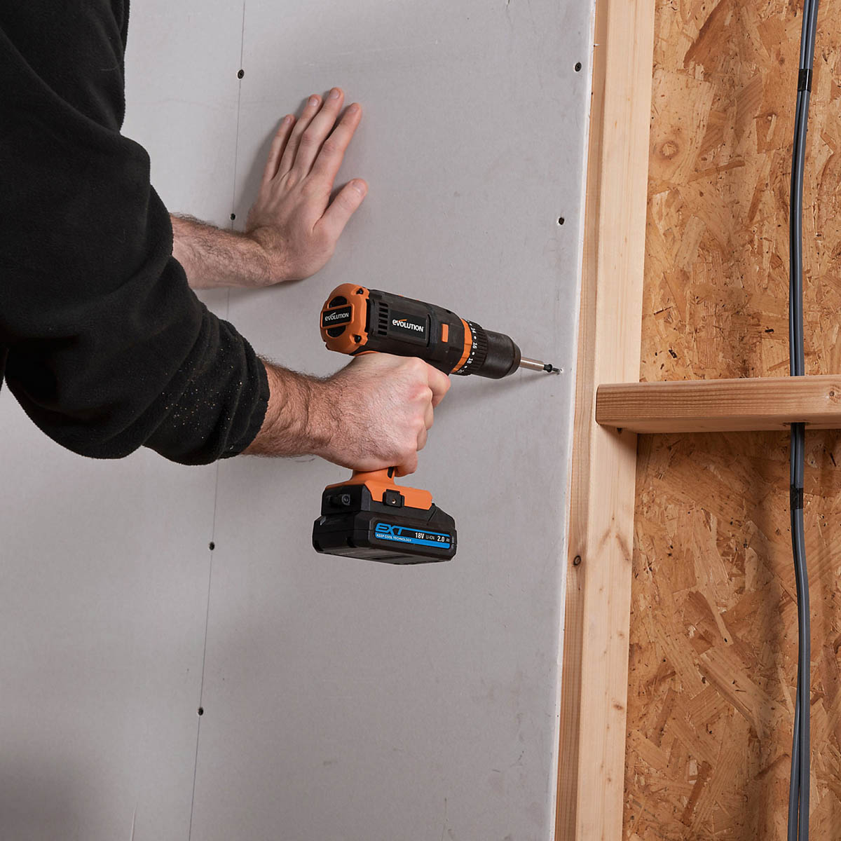 Evolution Combi Drill R13CMB-Li Cordless LED Powerful Compact 18V Li-ion 2Ah - Image 5