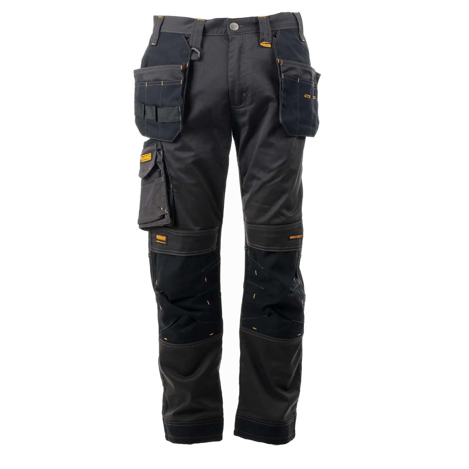 DeWalt Chester Black & grey Men's Holster pocket trousers, W40" L29" - Image 1
