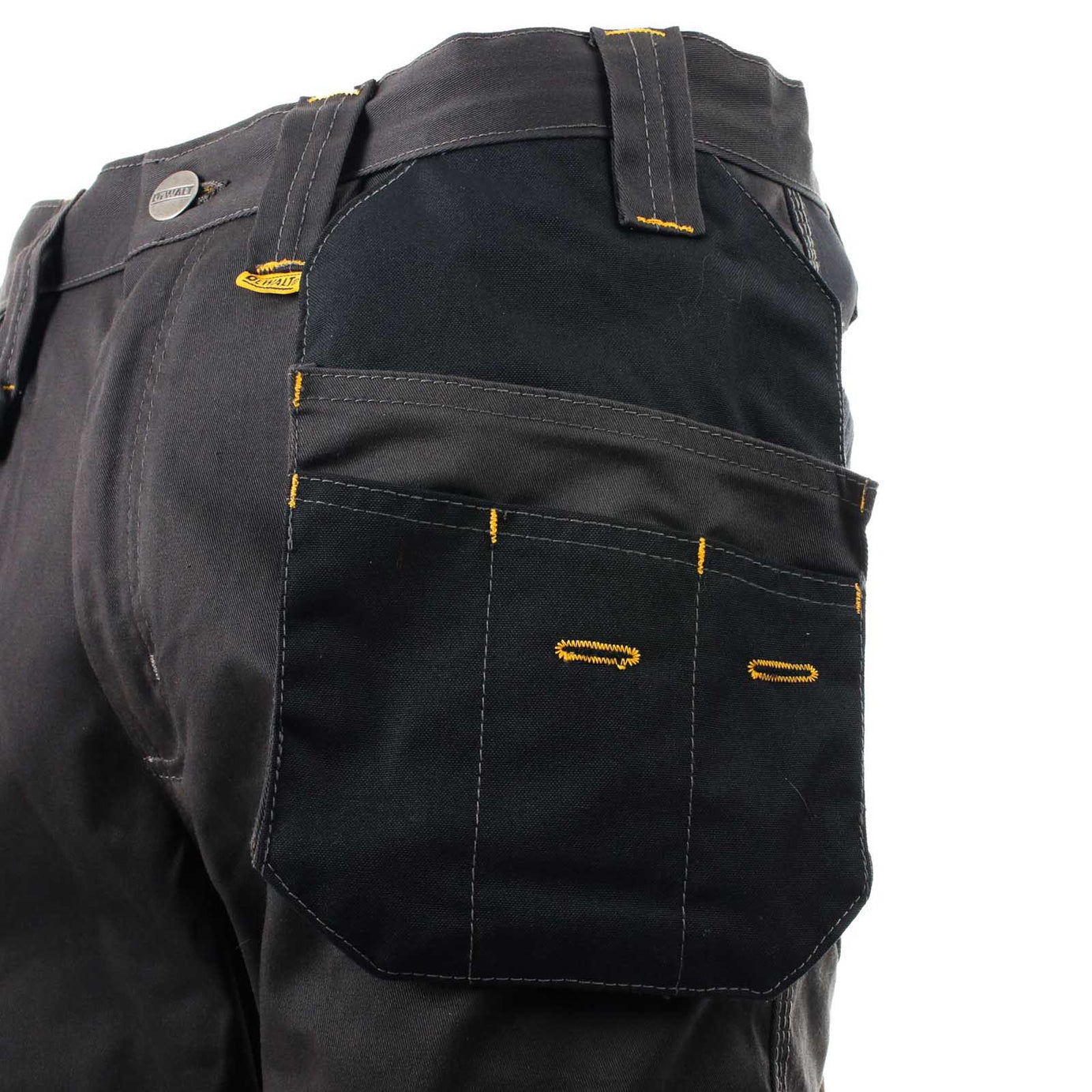 DeWalt Chester Black & grey Men's Holster pocket trousers, W40" L29" - Image 4