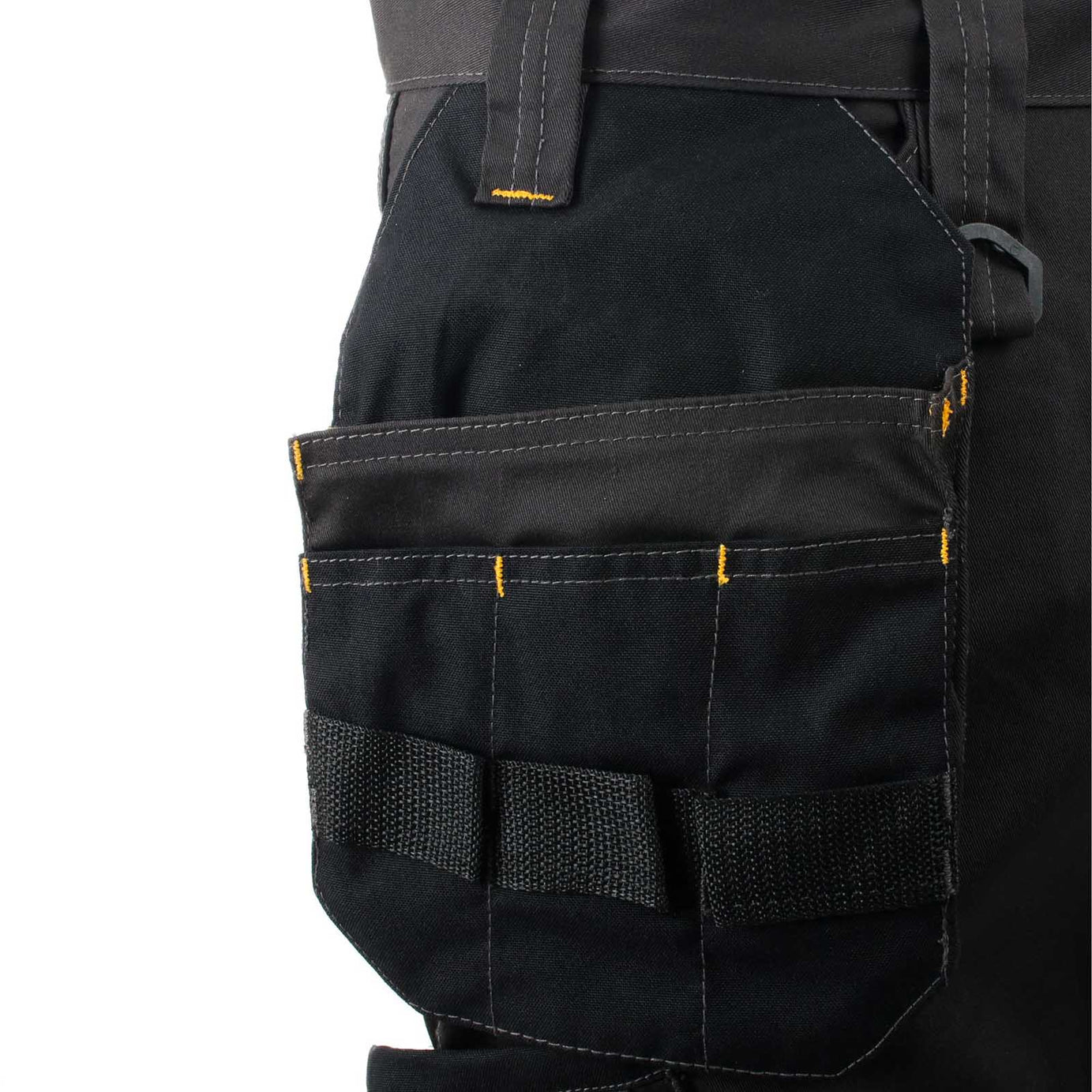 DeWalt Chester Black & grey Men's Holster pocket trousers, W40" L29" - Image 9