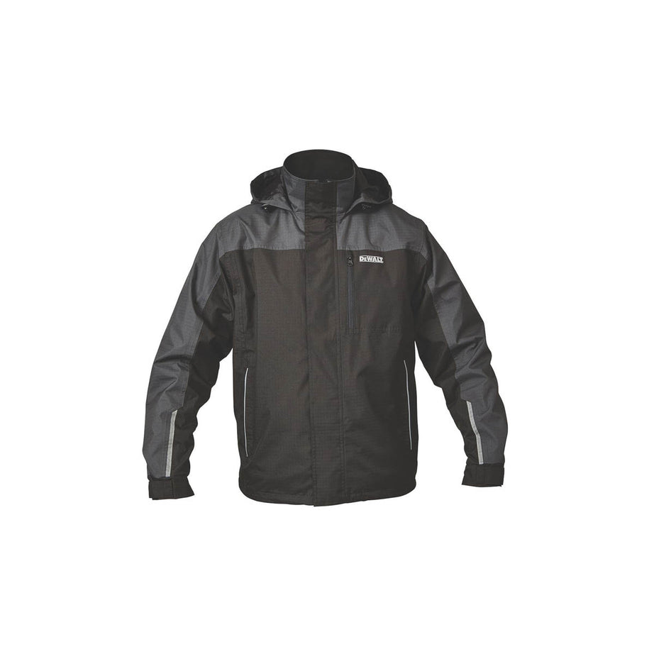 DeWalt Storm Black & Grey Waterproof jacket Small - Image 1