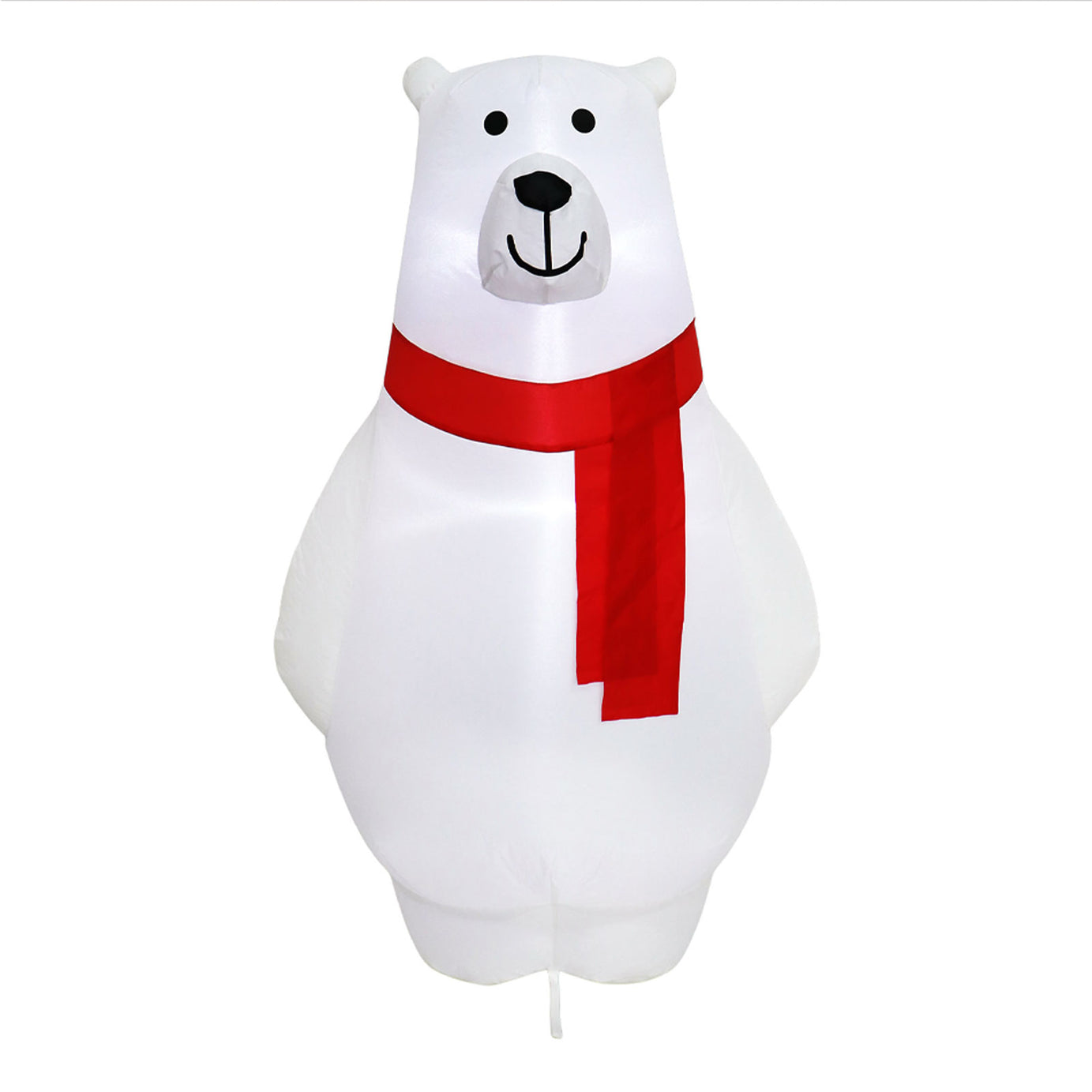Inflatable Polar Bear LED Christmas Outdoor Decoration Ice White 3.5ft (H)1.05m - Image 2