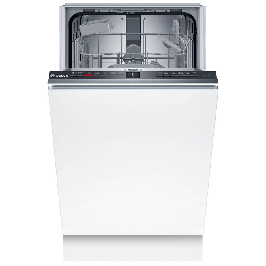 Bosch Integrated Slimline Dishwasher SPV2HKX42G White - Image 4