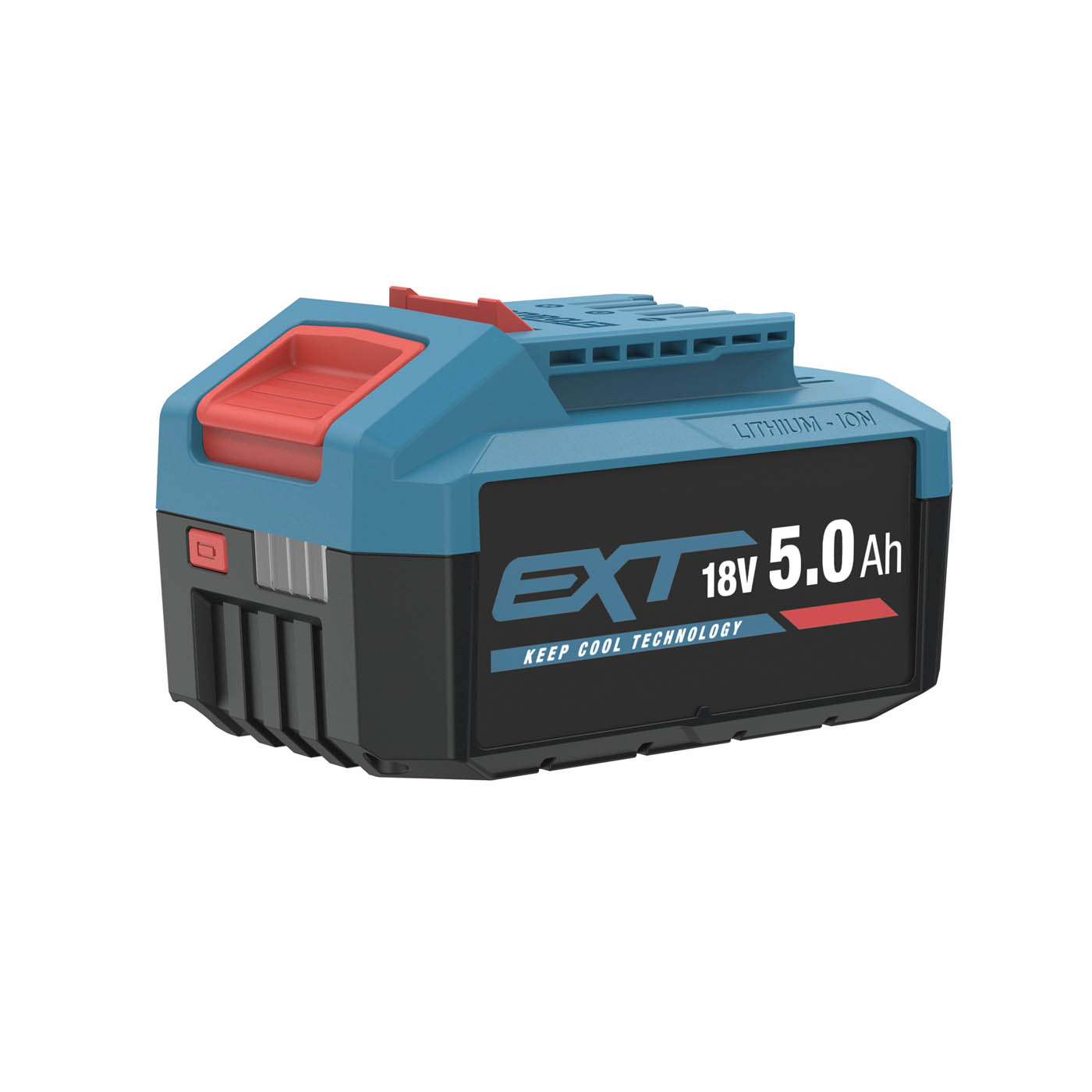 Erbauer Power Tool Battery 18V 5Ah Li-ion ERI1100BAT Charge Indicator Compact - Image 1