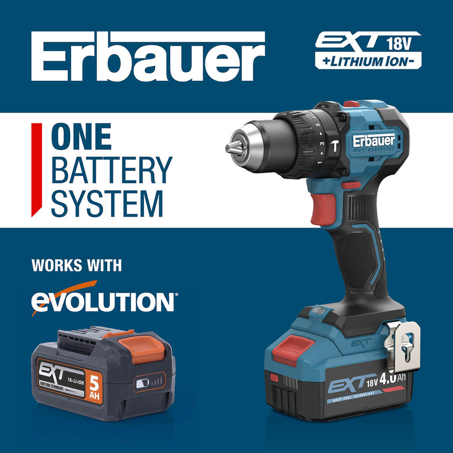 Erbauer Battery ERI1099BAT 8V 4Ah Li-ion EXT Keep Cool Powerful Lightweight - Image 5