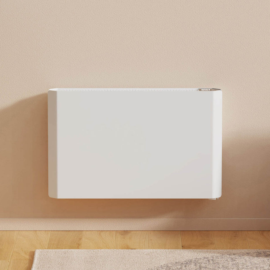 Smart Panel Heater Radiator Electric White Wall Mounted Indoor Steel 2000W - Image 1