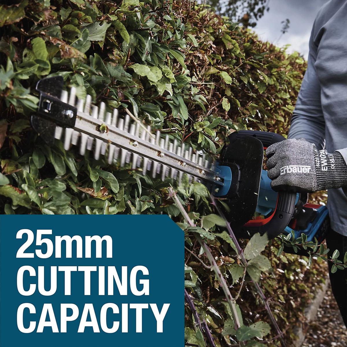 Erbauer ERI1024GHT 18V Cordless Hedge Trimmer 550mm Bare Tool - Image 7