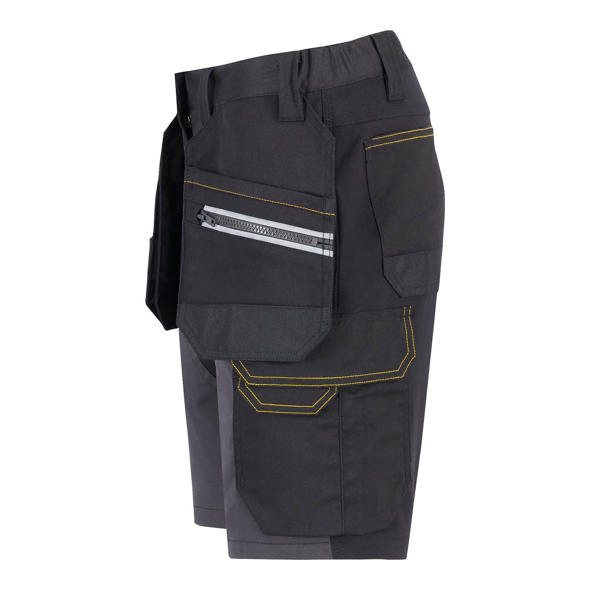 Site Work Shorts Women's Kilani Regular Fit Black Grey Multi Pockets Cargo W32 - Image 6