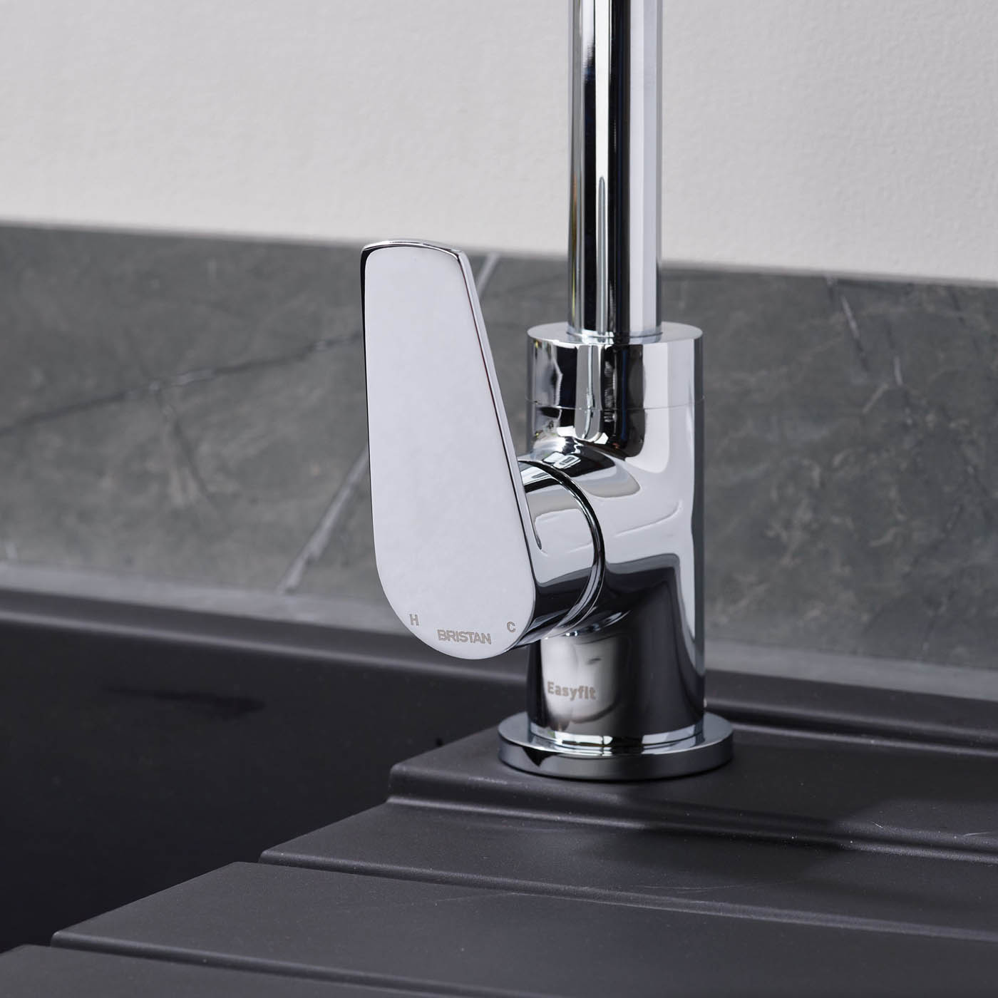 Bristan Kitchen Tap Monobloc Mixer Chrome Single Lever Swivel Spout Faucet - Image 5