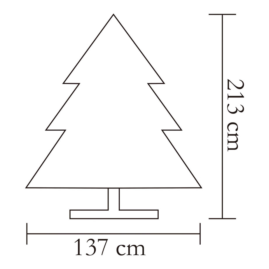 Christmas Tree 7ft Green LED Pre Lit Artificial Warm White Full Nordmann Indoor - Image 2