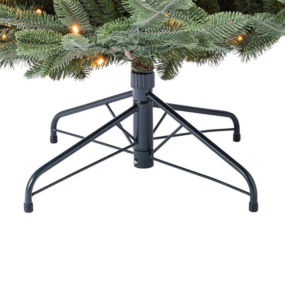 Christmas Tree 7ft Green LED Pre Lit Artificial Warm White Full Nordmann Indoor - Image 7