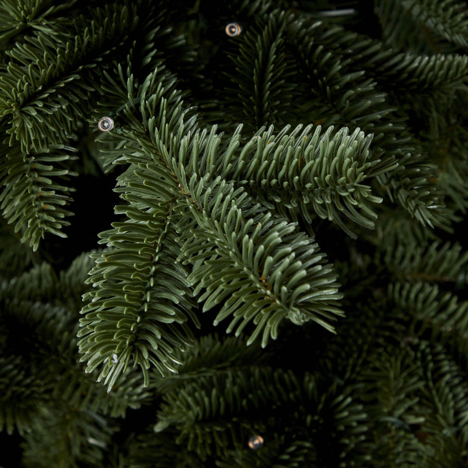 Christmas Tree 7ft Green LED Pre Lit Artificial Warm White Full Nordmann Indoor - Image 8