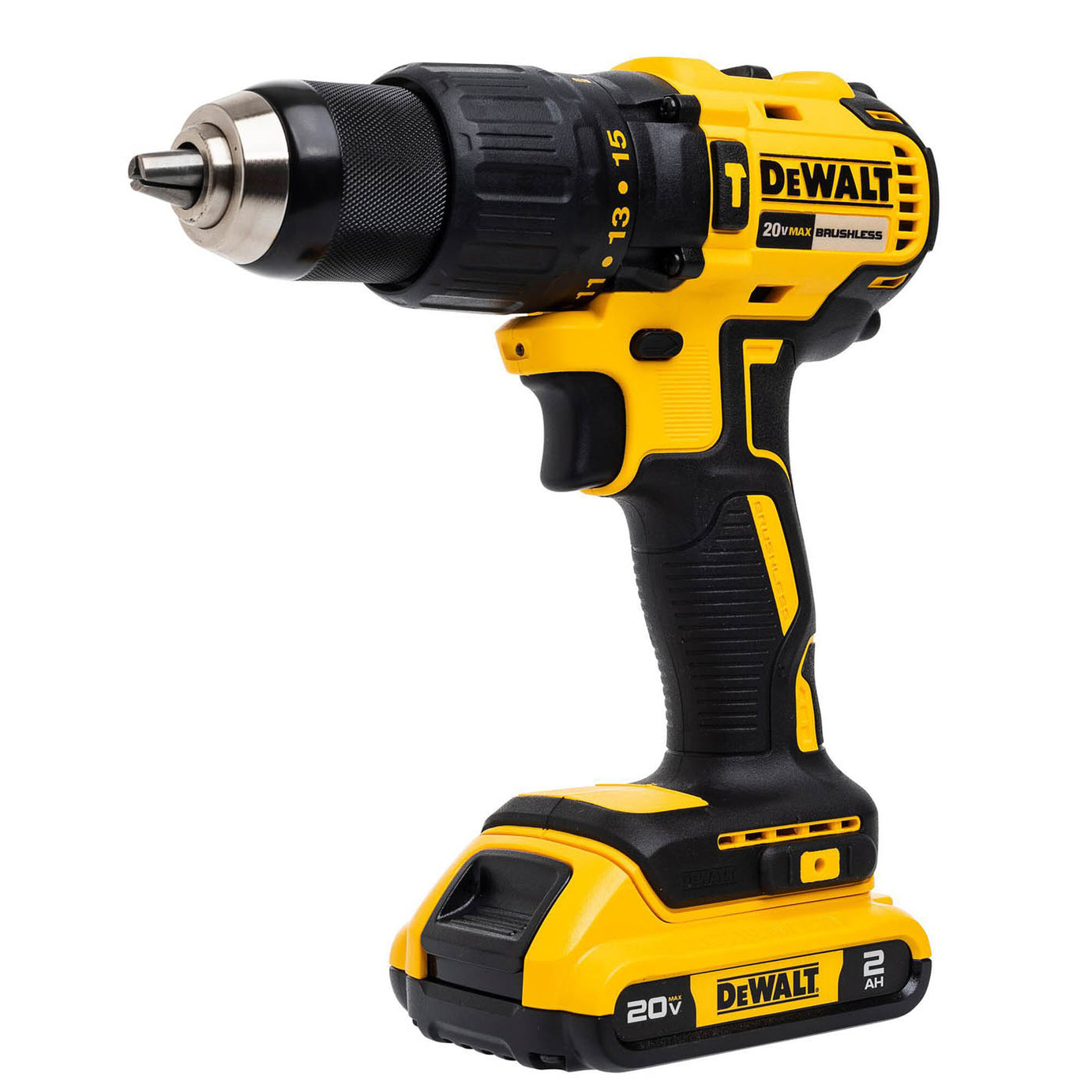 DeWalt Cordless Combi Drill & Impact Driver 18V Li-ion XR 2 x2Ah DCK2060D2T-BQGB - Image 2