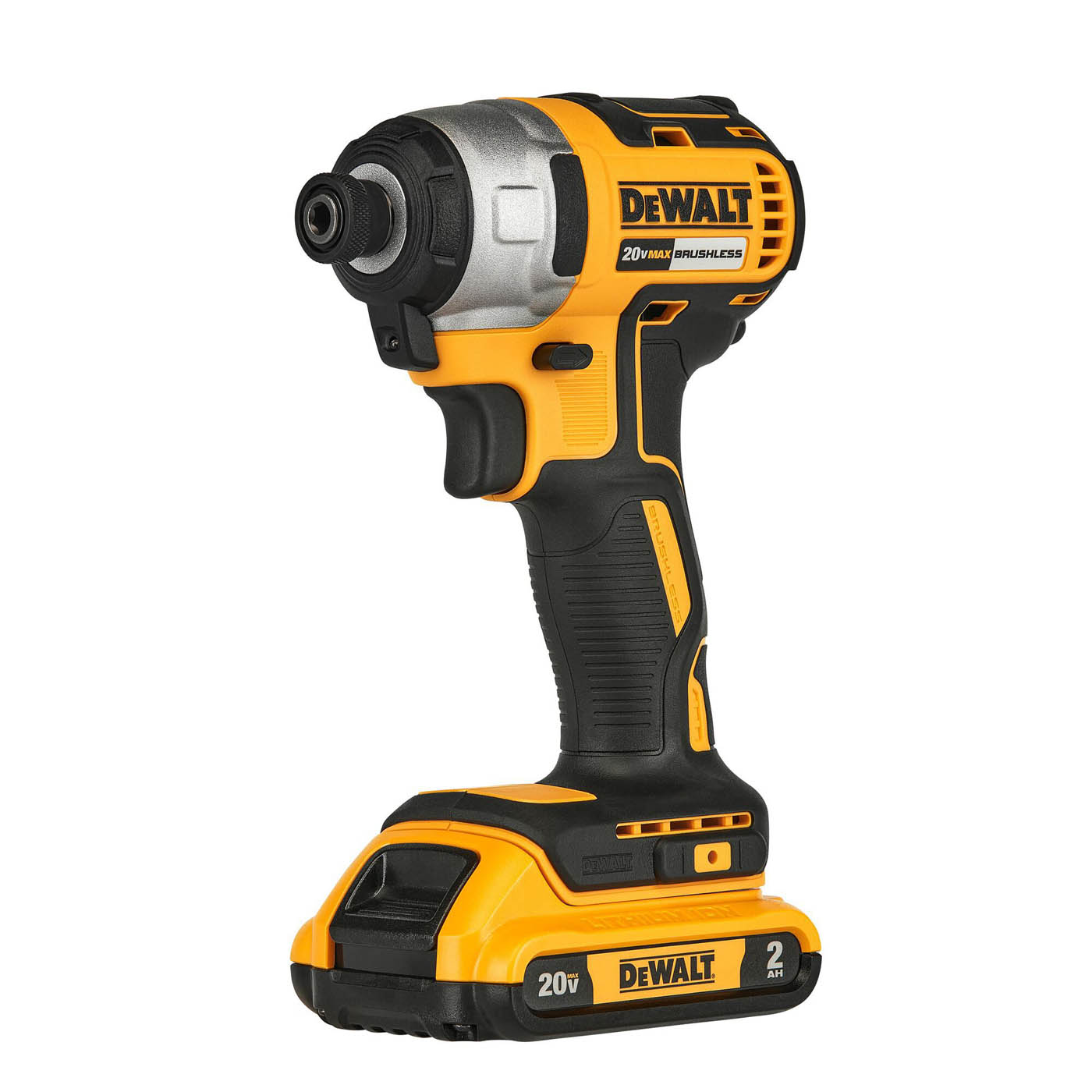 DeWalt Cordless Combi Drill & Impact Driver 18V Li-ion XR 2 x2Ah DCK2060D2T-BQGB - Image 4