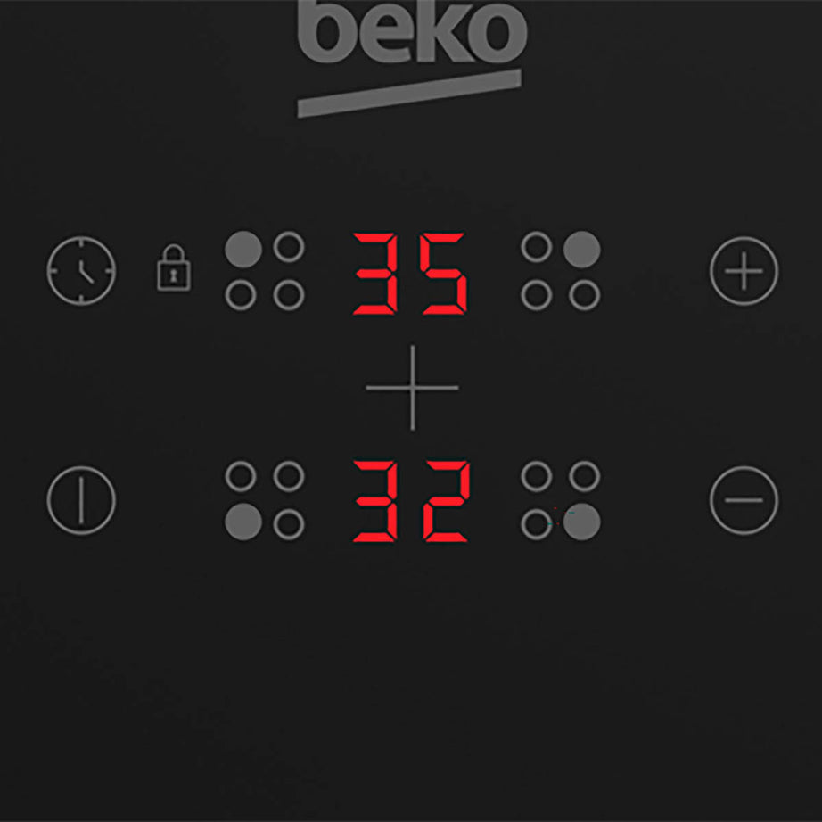 Beko Induction Hob BlackHII164401QT 59cm With Touch Controls - Image 5