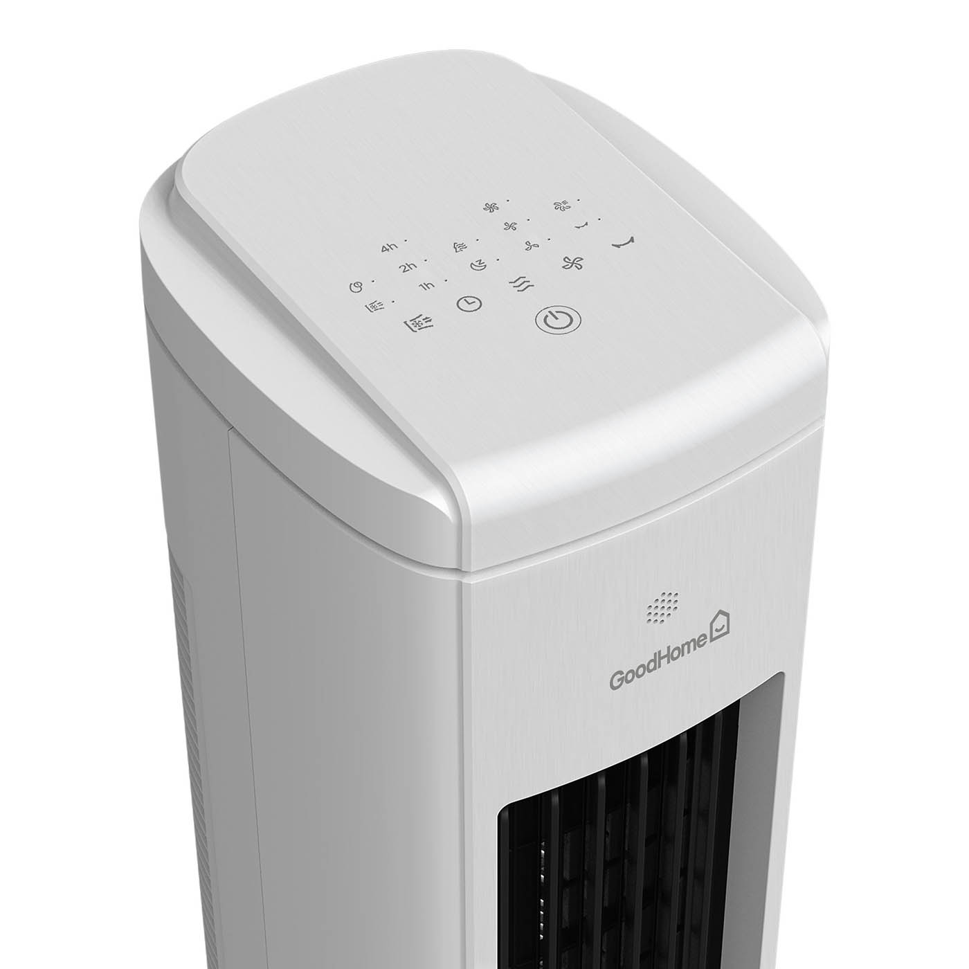 Portable Air Cooler White Remote Controlled Oscillation 6 speeds Timer 45W - Image 10