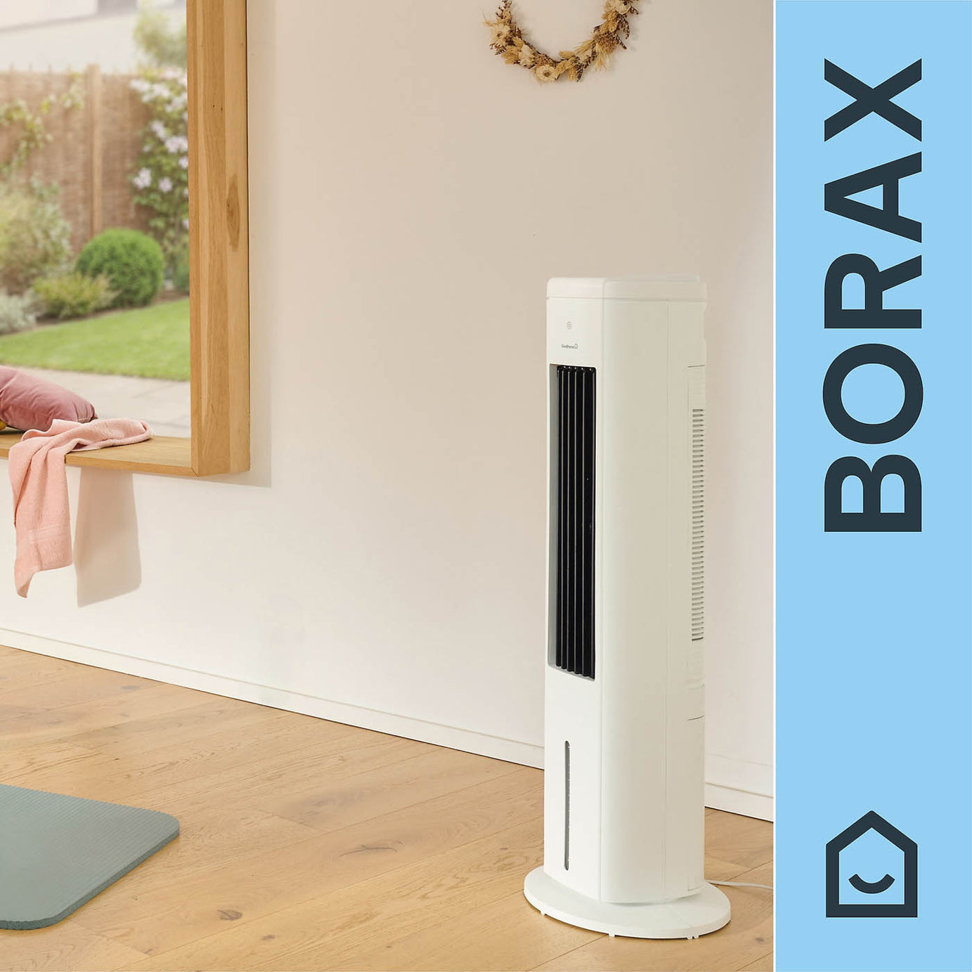 Portable Air Cooler White Remote Controlled Oscillation 6 speeds Timer 45W - Image 8