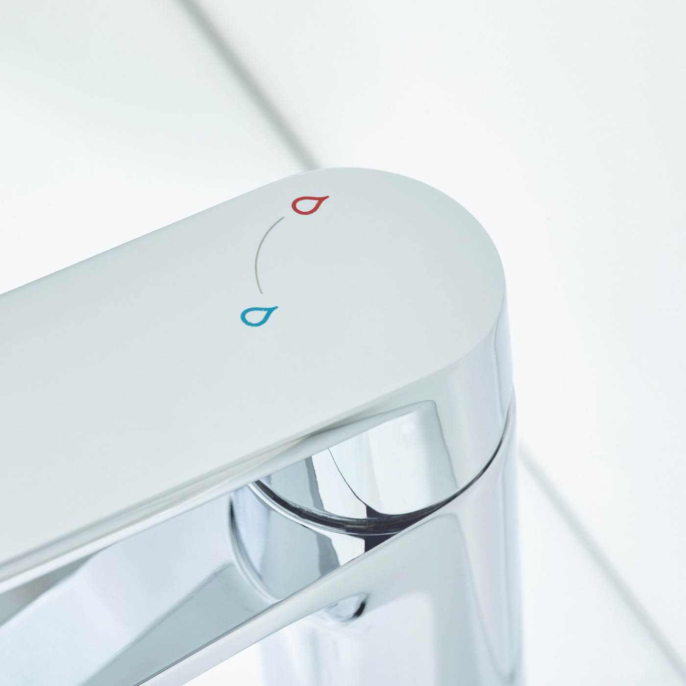 Bristan Bathroom Basin Tap Mono Mixer Chrome Single Lever Square Faucet - Image 6