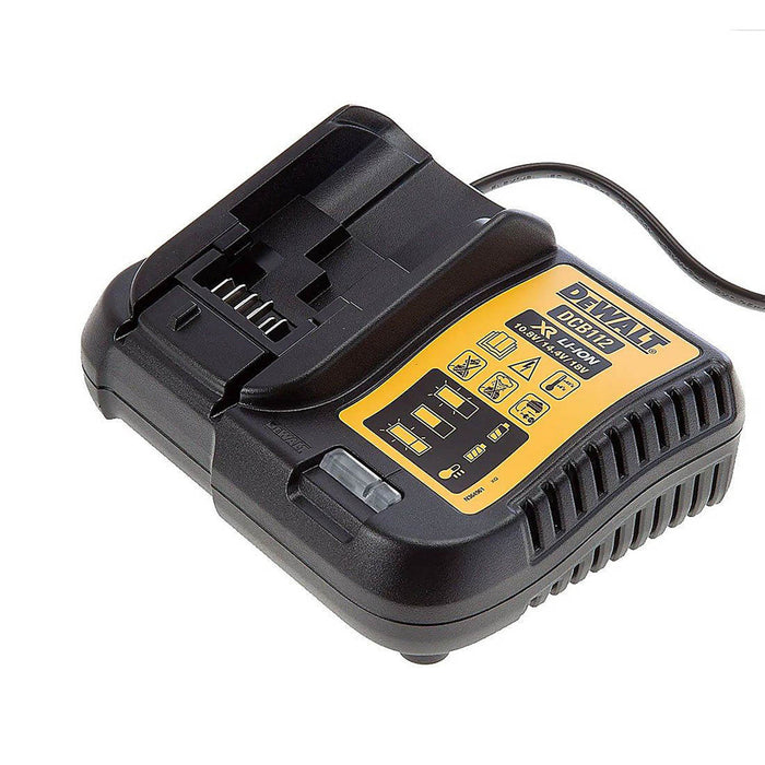 DeWalt Battery Charger DCB112 18 V Li-Ion XR Compact Intelligent LED Indicator - Image 2