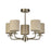 Pendant Ceiling Light 5 Way Linen Shades Dimmable Bedroom Living Room LED - Image 2