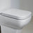 Toilet Seat Square Wrap Over Soft Close White WC Bathroom Modern Durable Plastic - Image 2