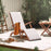 Sun Lounger Folding Chair Removable Footstool Foldable Reclining Grey Hardwood - Image 4